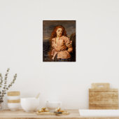 Millais - de martelaar van de Solway 1871 Poster (Keuken)