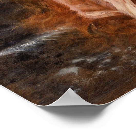 Millais - de martelaar van de Solway 1871 Poster (Hoek)