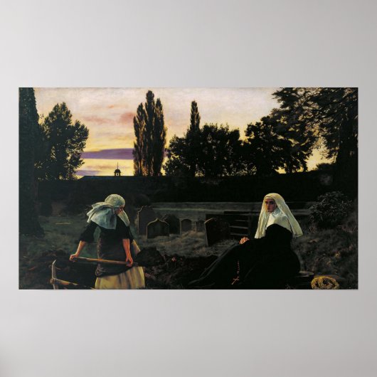 Millais - De vallei van de rust Poster (Voorkant)