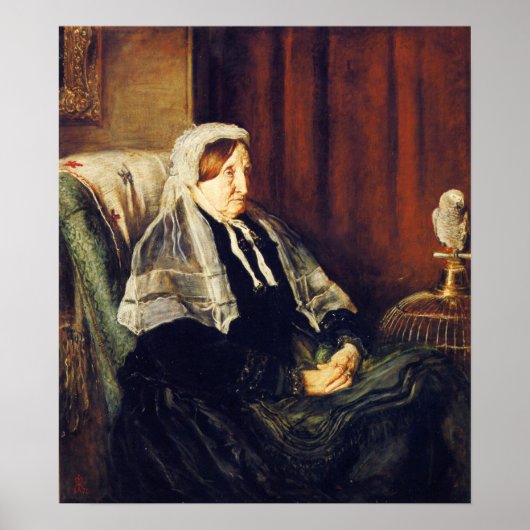 Millais - Isabella Heugh 1872 Poster (Voorkant)