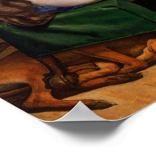 Millais - Isabella Poster (Hoek)