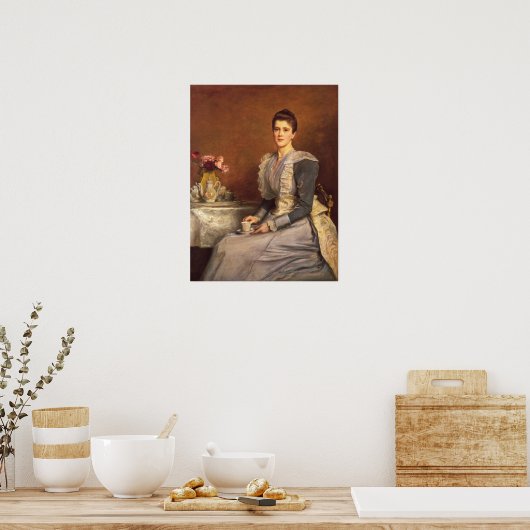 Millais - Mary Chamberlain 1891 Poster (Keuken)