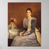 Millais - Mary Chamberlain 1891 Poster (Voorkant)