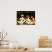 Millais - Middagthee 1889 Poster (Keuken)