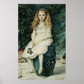 Millais - Nina Lehmann (Lady Campbell) Leeftijd 9 Poster (Voorkant)