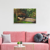 Millais Ophelia CC0496 Canvas Afdruk (Insitu (Woonkamer))