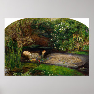 Millais - Ophelia Poster