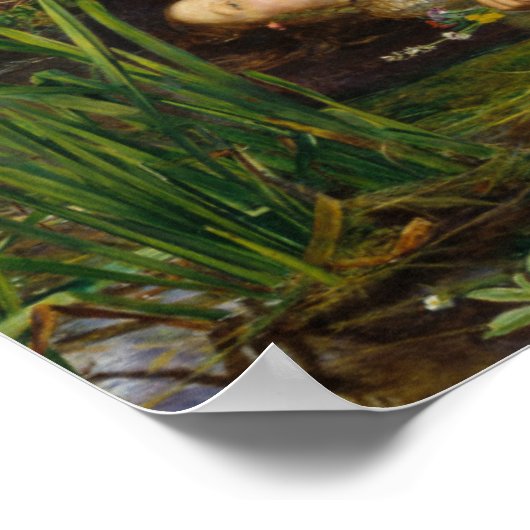 Millais - Ophelia Poster (Hoek)