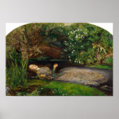 Millais - Ophelia Poster (Voorkant)