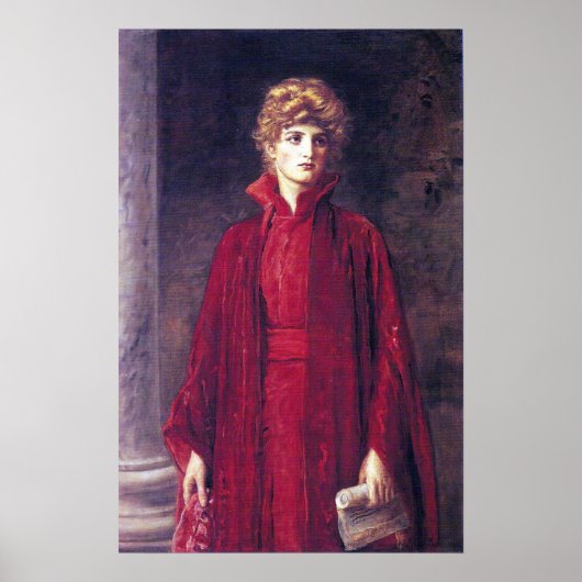 Millais - Portia 1886 Poster (Voorkant)
