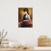 Millais - Sweet Emma Morland 1892 Poster (Keuken)