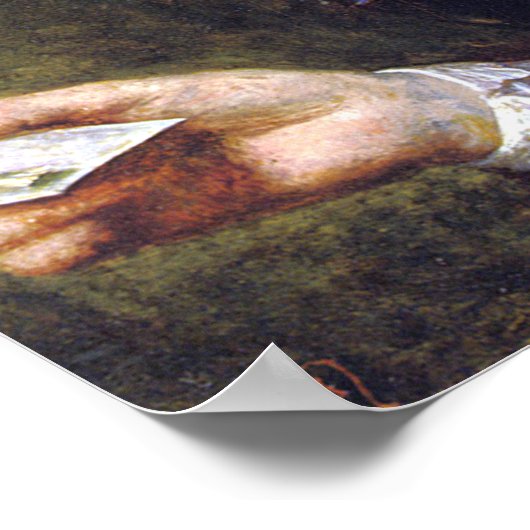 Millais - Weddenskaarten Poster (Hoek)