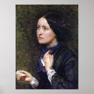 Millais - Weddenskaarten Poster