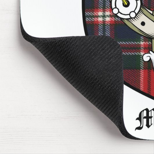 Millar Clan Crest Badge Tartan Muismat (Hoek)