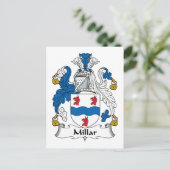 Millar Family Crest Briefkaart (Staand voorkant)