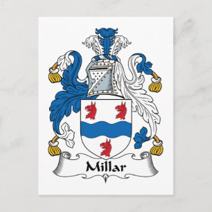 Millar Family Crest Briefkaart