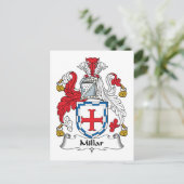Millar Family Crest Briefkaart (Staand voorkant)