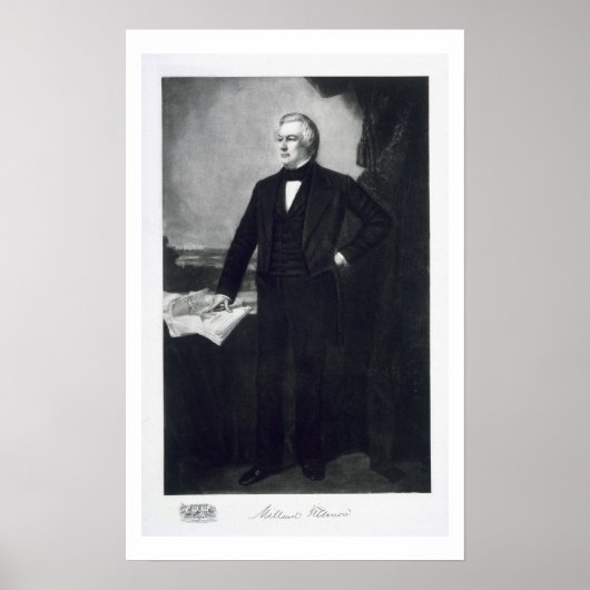 Millard Fillmore, 13e President van de Verenigde S Poster (Voorkant)