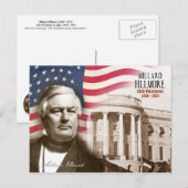 Millard Fillmore - 13th President of the U.S. Briefkaart (Voorkant / Achterkant)