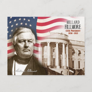 Millard Fillmore - 13th President of the U.S. Briefkaart