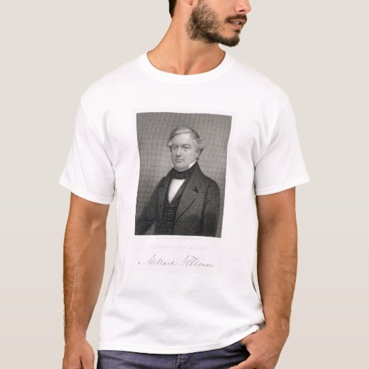 Millard Fillmore, gegraveerd door Thomas B. Welch T-shirt (Voorkant)