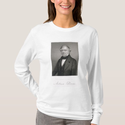 Millard Fillmore, gegraveerd door Thomas B. Welch T-shirt (Voorkant)