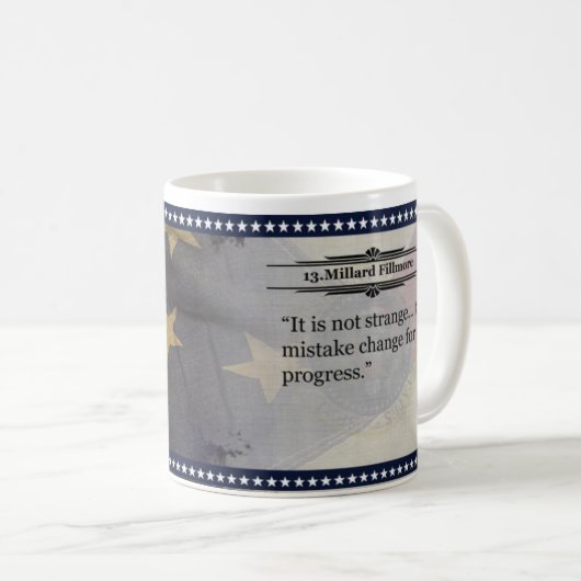 Millard Fillmore Koffiemok (Voorkant rechts)