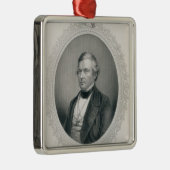 Millard Fillmore Metalen Ornament (Rechts)