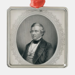 Millard Fillmore Metalen Ornament