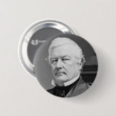 Millard Fillmore Ronde Button 5,7 Cm (Voorkant /achterkant)