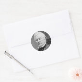 Millard Fillmore Ronde Sticker (Envelop)