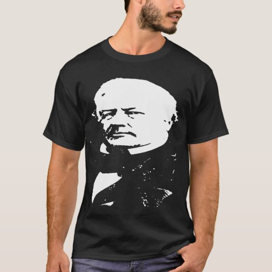 Millard Fillmore silhouette T-shirt (Voorkant)