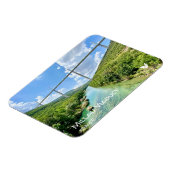 Millau Viaduct, Frankrijk, fridge magnet Magneet (Linkerzijde)