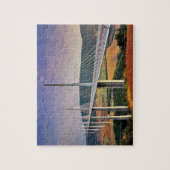 Millau Viaduct, Frankrijk Legpuzzel (Verticaal)