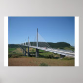Millau viaduct poster (Voorkant)