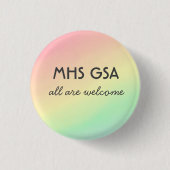 Millbrook High School GSA Button (Voorkant)