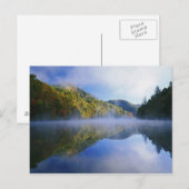 Millcreek Lake- en najaarskleuren bij zonsopgang, Briefkaart (Voorkant / Achterkant)