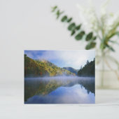Millcreek Lake- en najaarskleuren bij zonsopgang, Briefkaart (Staand voorkant)
