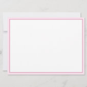 Mille Feuille French Pastry Aftermiddag Tea Party Kaart (Achterkant)