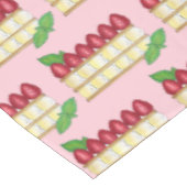 Mille Feuille French Pastry Aftermiddag Tea Party Tafelkleed (Gekanteld)