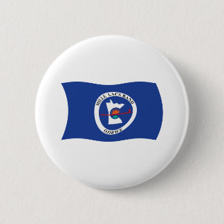 Mille Lacs Band Reservaat Vlag Knop Ronde Button 5,7 Cm