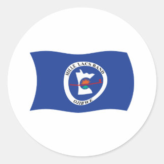 Mille Lacs Band Reservaat Vlag Sticker