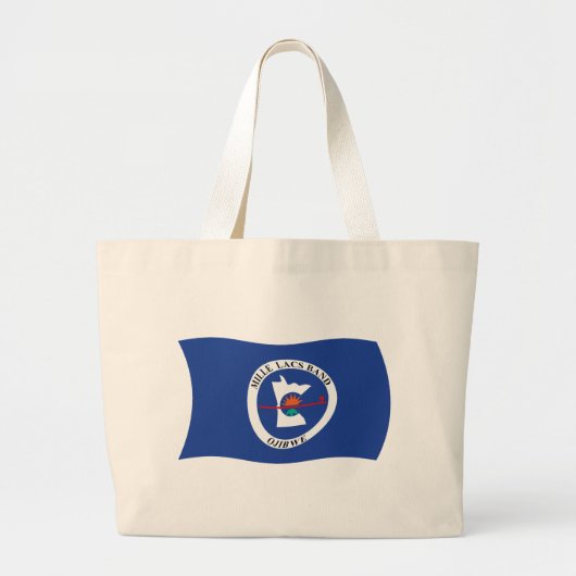 Mille Lacs Band Reservation Flag Canvas tas (Voorkant)