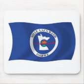 Mille Lacs Band Reservation Flag Mousepad Muismat (Voorkant)
