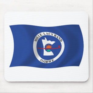 Mille Lacs Band Reservation Flag Mousepad Muismat