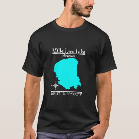 Mille Lacs Lake Minnesota Tanktop (Voorkant)