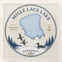 Mille Lacs Lake, MN Blokhut/Woondecoratie & Cadeau