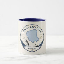 Mille Lacs Lake, MN Blokhut/Woondecoratie & Cadeau