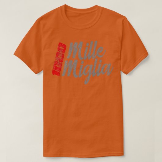 Mille Miglia 1000 T-shirt (Design voorkant)