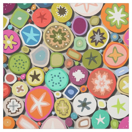 millefiori stof (Swatch)